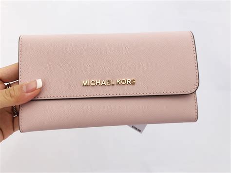 lavender michael kors wallet